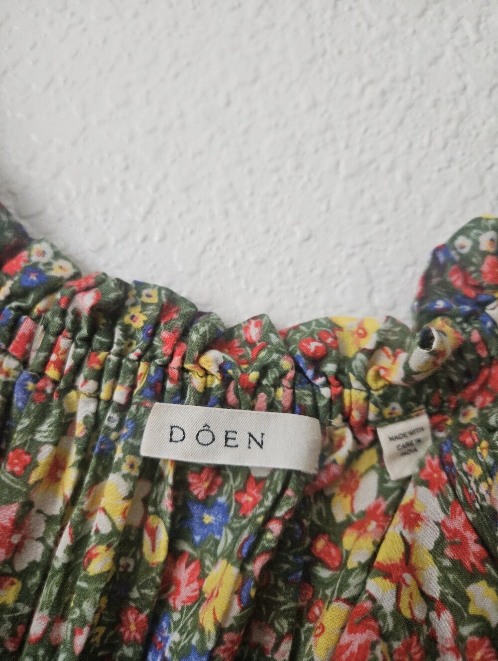 Doen emmaretta dress in green valley, medium - Picture 7 of 8